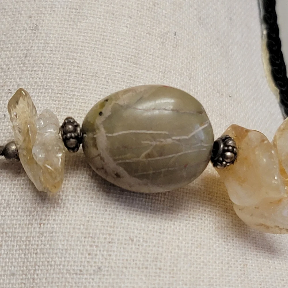 Vintage agate citrine